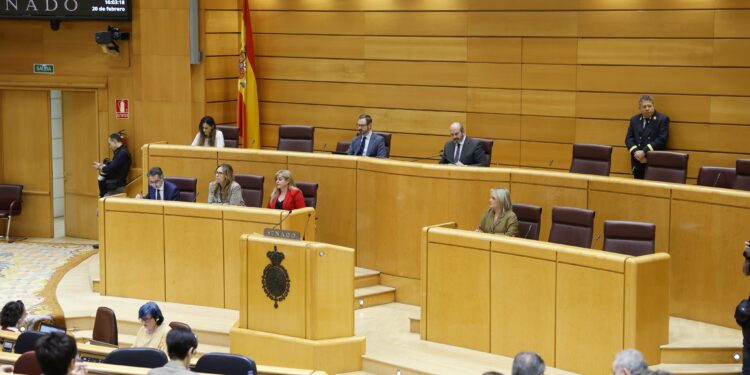 Una imagen del Senado